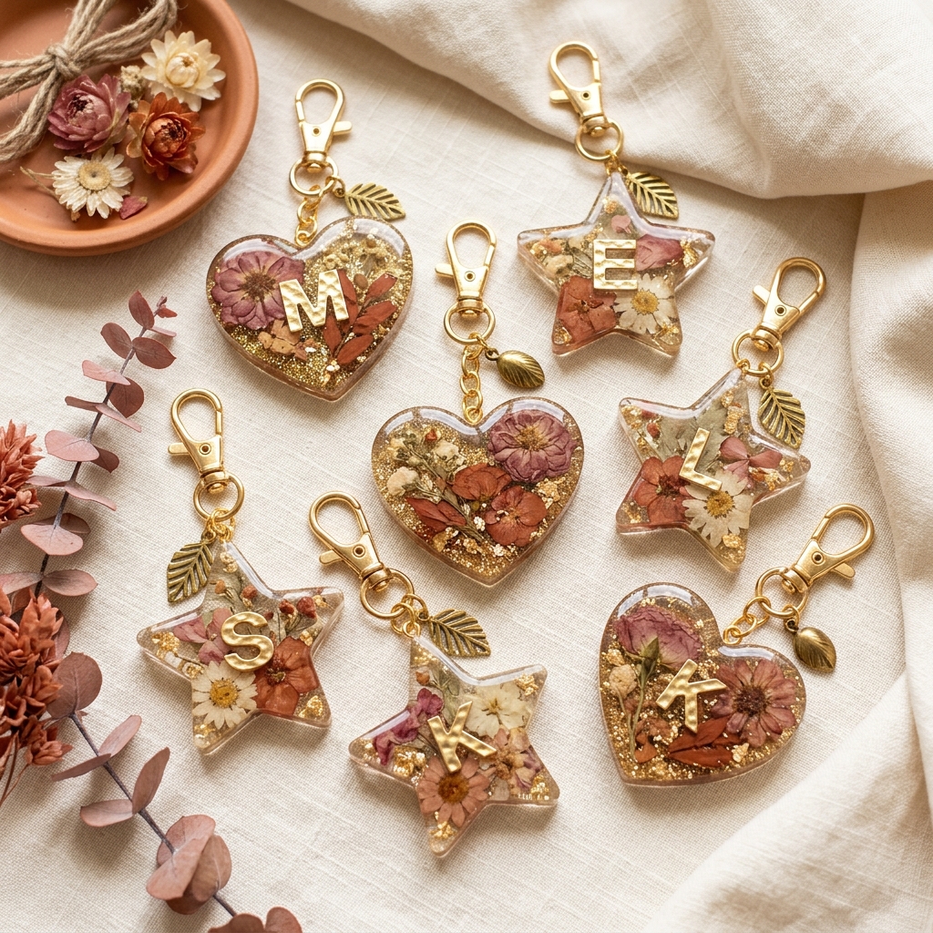 Resin Keychains