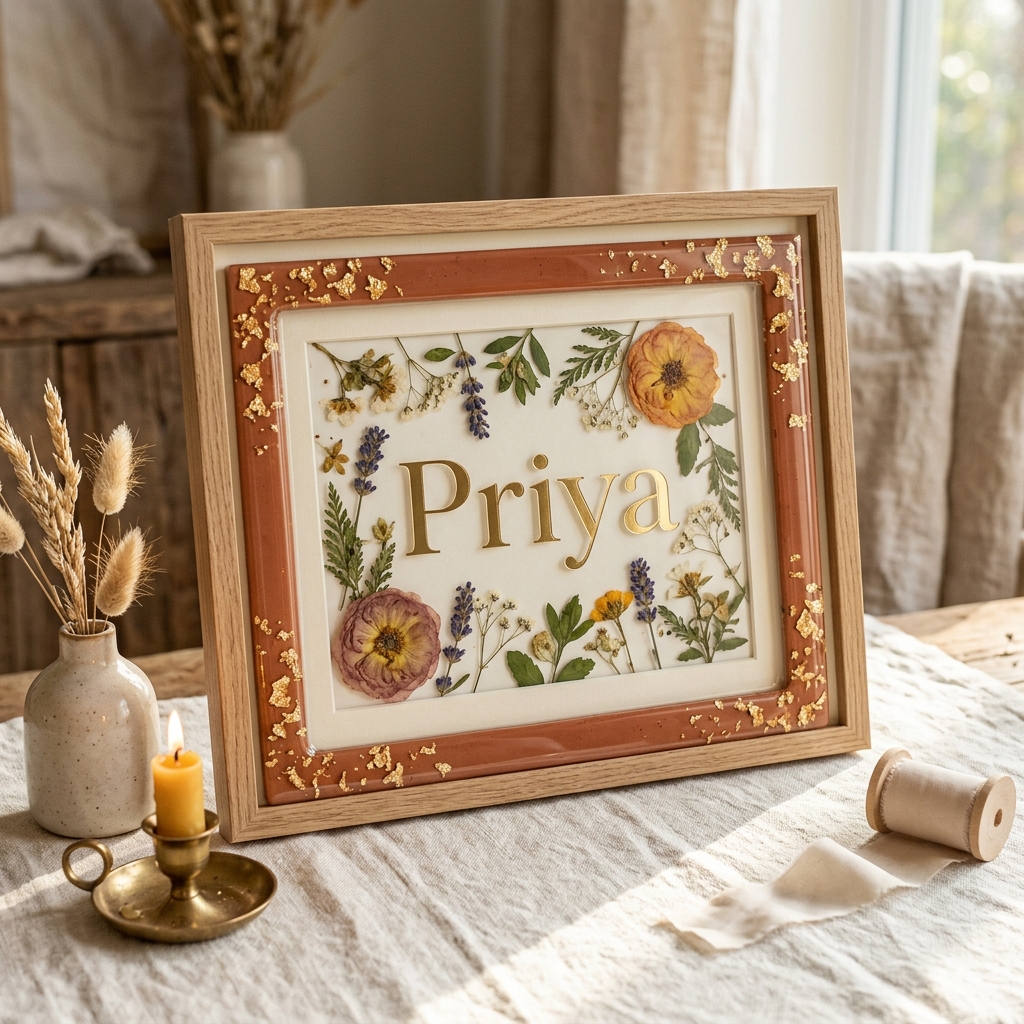 Personalized Name Frames